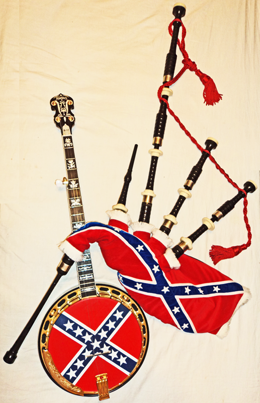 Confederate Banjo & Bagpipes Photo by JackReb2 Photobucket
